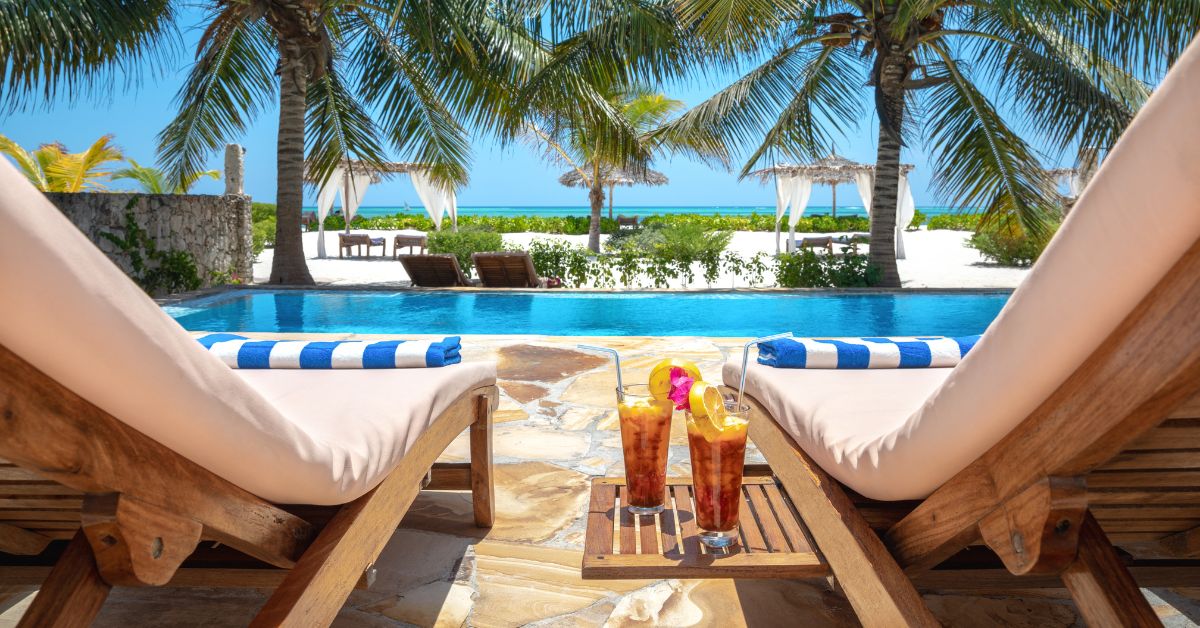 beach resort relaxation